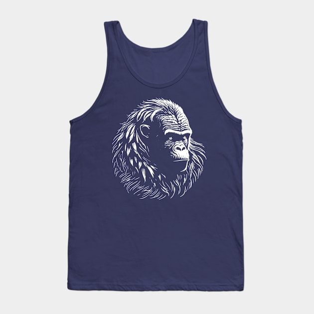 Big primate Tank Top by Javisolarte